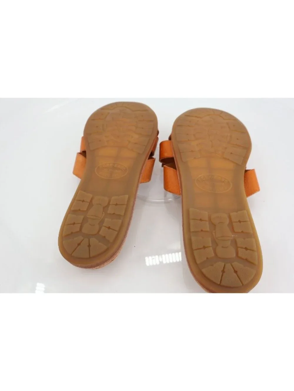 Kork-Ease Womens Shoes Kork Ease Brigit Light Orange Leather Sandal Size 11M